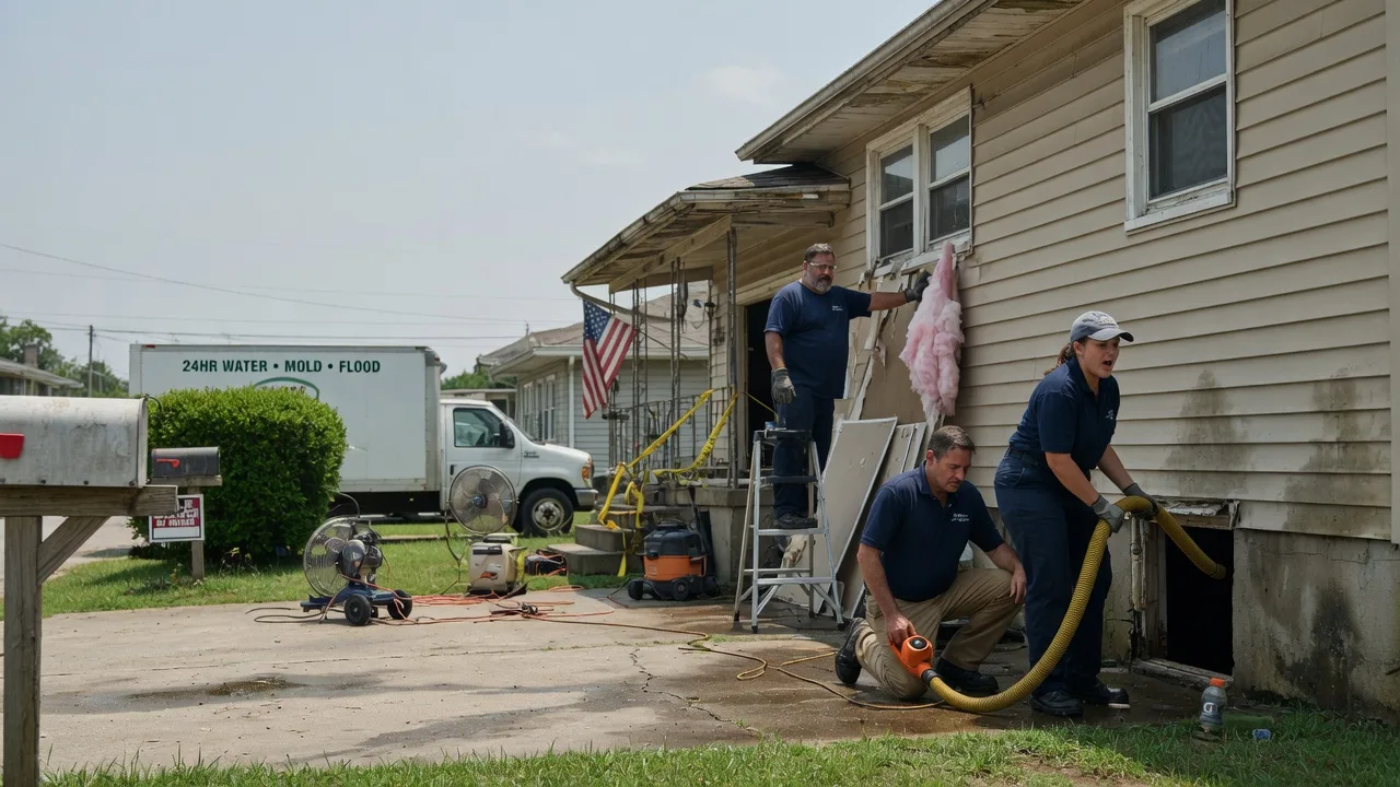 Water Damage Repair in Oxford, NC near me